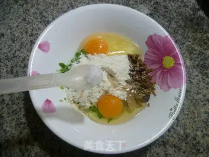 Make Chestnut mushroom eggcake step 5
