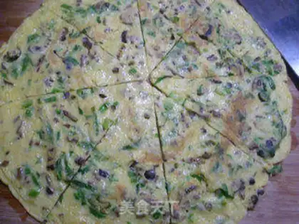 Make Chestnut mushroom eggcake step 10