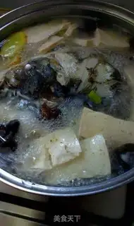 Make Fish tofu soup step 4