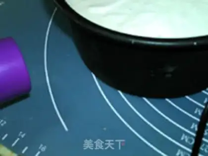 Make Vanilla mousse cake step 17