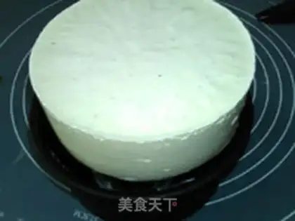 Make Vanilla mousse cake step 18