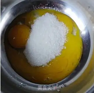 Make Peach rolls step 1