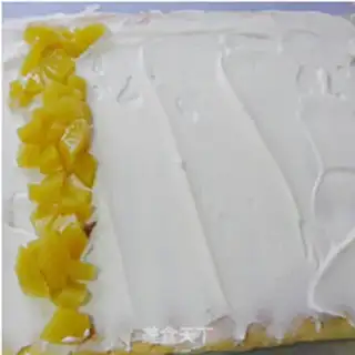 Make Peach rolls step 11