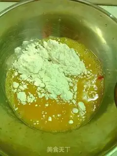Make Tomato eggcake step 2
