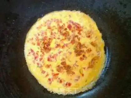Make Tomato eggcake step 6