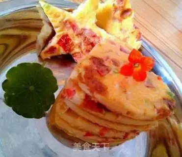 Make Tomato eggcake step 8