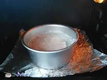 Make The cranberry angel cake step 8