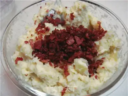 Make Baking bacon mashed potatoes step 14