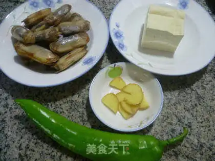 Make Pyramid tofu step 0