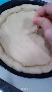 Make Fresh ham pizza step 5