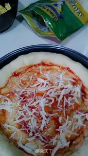 Make Fresh ham pizza step 9