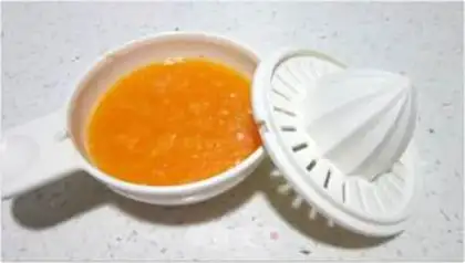 Make Tropical juice step 1