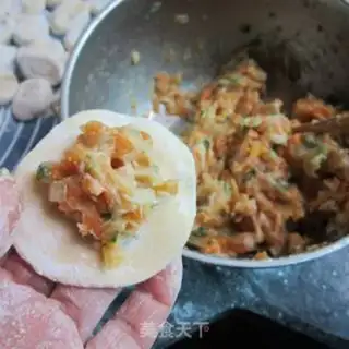 Make Pumpkin dumplings step 6