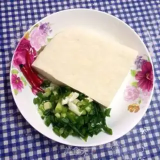 Make Gold and silver tofu step 0