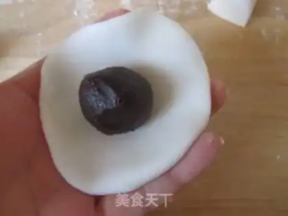 Make Swan snacks step 6
