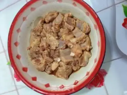 Make Steamed taro step 1
