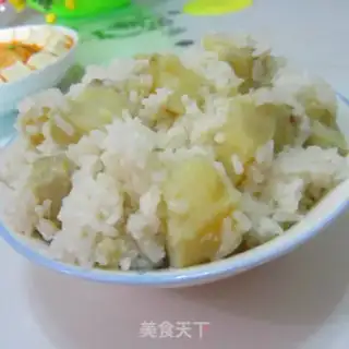 Make Potato rice step 6