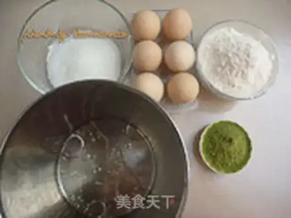 Make All the sponge cake step 1