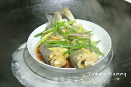 Make Creamed yellow fish step 1
