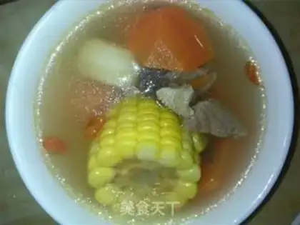 Make Dragonbone corn soup step 6