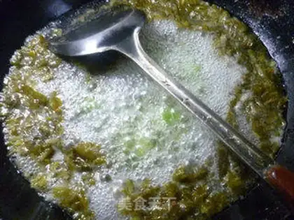 Make Snow pickles, beans and soup step 5