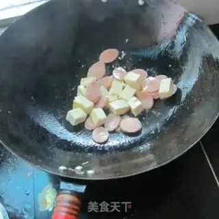 Make Ham tofu soup step 3
