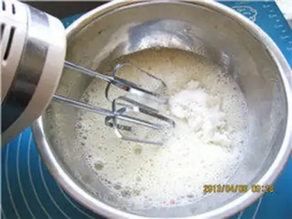 Make Eight inches of spinach cake step 5