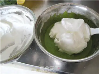 Make Eight inches of spinach cake step 7