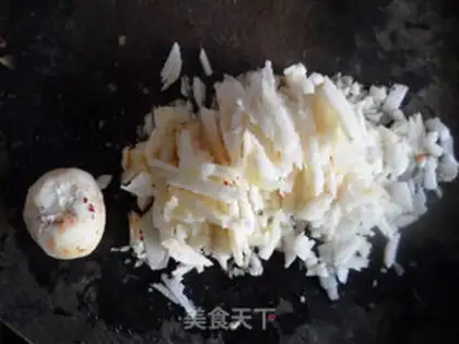 Make The rice pearls step 3