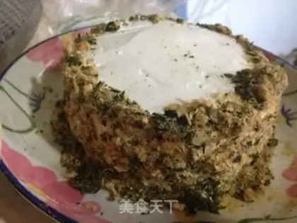Make Seaweed pine veggie cake step 13
