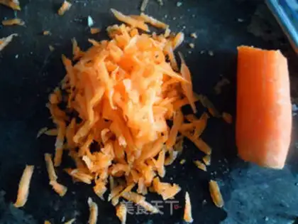 Make The rice pearls step 4
