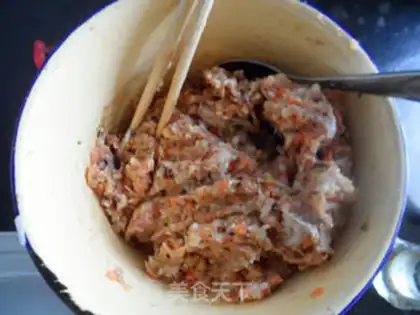 Make The rice pearls step 5