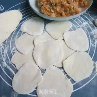 Make Three fresh dumplings step 4