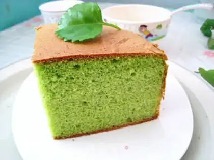 Make Eight inches of spinach cake step 13