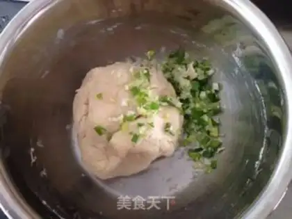 Make Onion soda cookies step 1