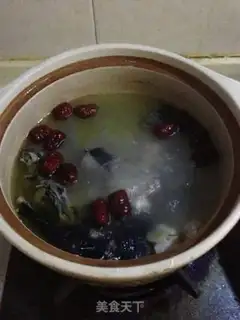 Make ♪ Black-tree soup ♪ step 2
