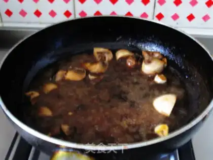 Make Dry mushrooms, Arctic shrimp step 7