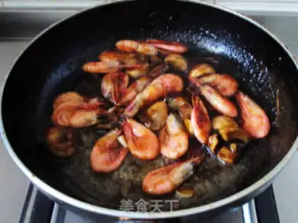 Make Dry mushrooms, Arctic shrimp step 8