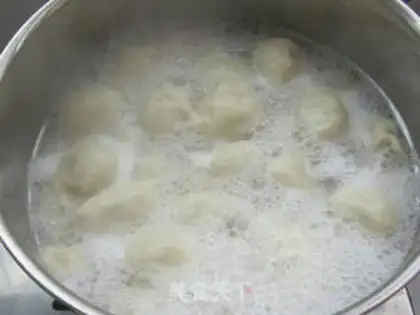 Make Goose omelet dumplings step 10