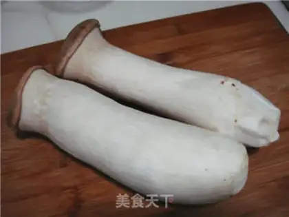 Make Red apricot mushroom step 1
