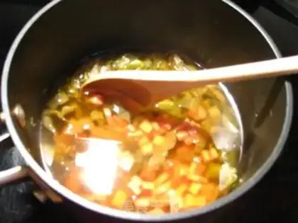 Make Vegetables and cat ears step 6