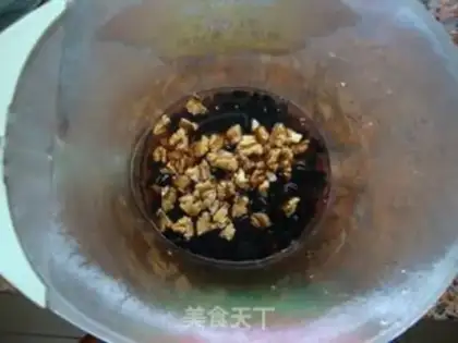 Make walnut mashed beans step 2