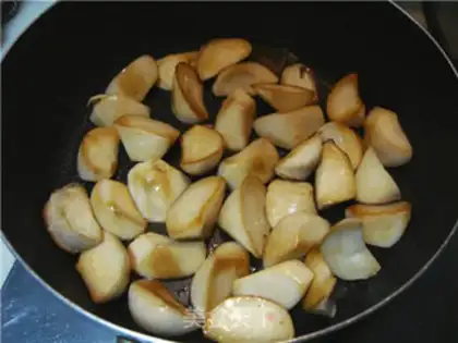 Make Red apricot mushroom step 5