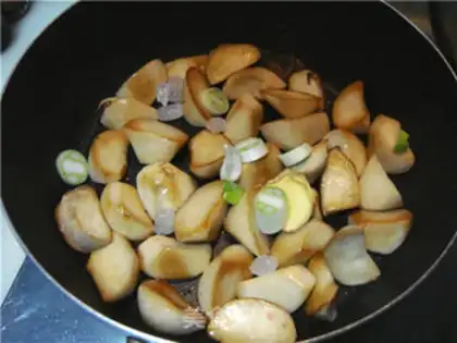 Make Red apricot mushroom step 6