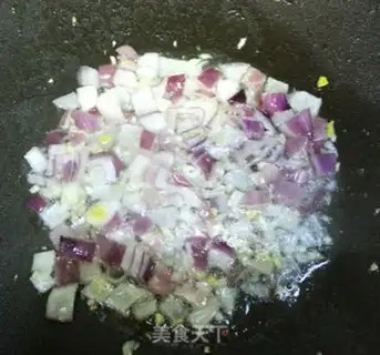 Make Curry fishballs step 1