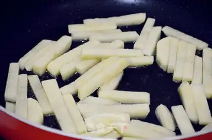 Make Potato dry beans step 2