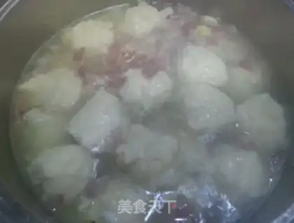 Make Curry fishballs step 3