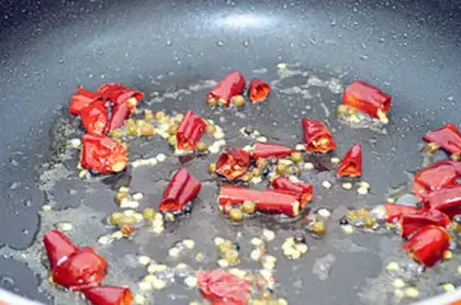 Make Potato dry beans step 4
