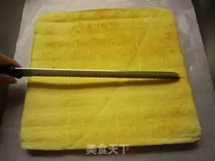 Make Little roll cake step 14