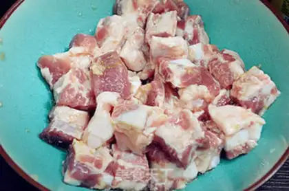 Make Melon ribs step 2